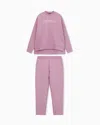 Ea7 Logo Series Cotton Interlock Tracksuit