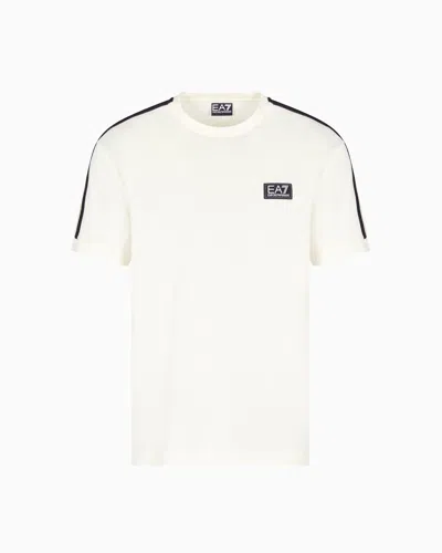 Ea7 Logo Series Cotton-jersey T-shirt