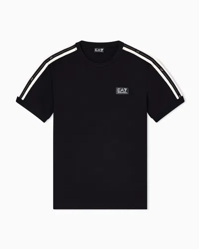 Ea7 Logo Series Cotton-jersey T-shirt