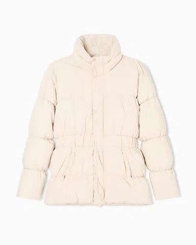 Ea7 Logo Series Nylon Padded Jacket