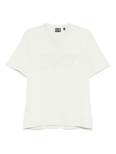 Ea7 Logo Series T-shirt In Green