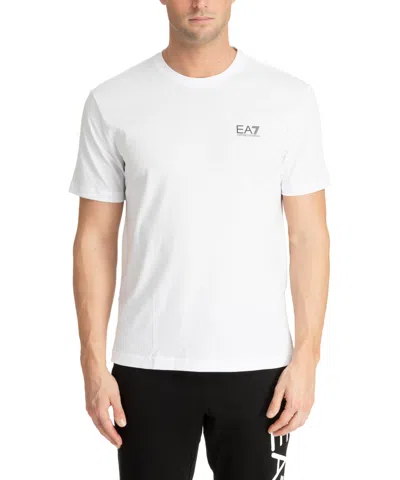 Ea7 Logo Series T-shirt In White