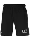 Ea7 Logo-print Track Shorts