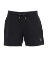Ea7 Short  Woman Color Black In Black