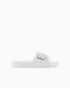 Ea7 Logo Slides In White