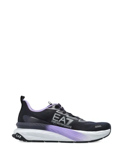 Ea7 Logo Sneakers In Multi