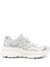 Ea7 White Logo Sneakers In White