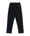 Ea7 Logo Sweatpants In Black