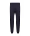 Ea7 Logo Sweatpants In Black