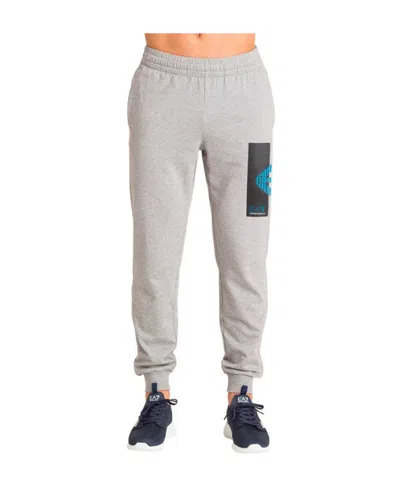 Ea7 Logo Sweatpants In White