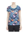 Ea7 Logo T-shirt In Multicolor