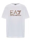 Ea7 Logo T-shirt In White