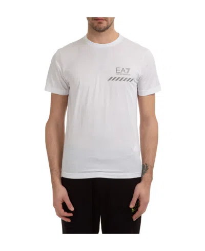 Ea7 Logo T-shirt In White