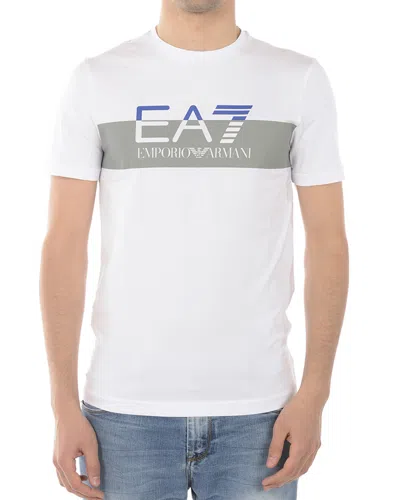 Ea7 Logo T-shirt In White