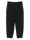 Ea7 Polyester Blend Trousers With Elastane