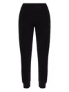 Ea7 Logo Trousers In Black
