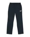 Ea7 Logo Two-piece Sports Suit In Black