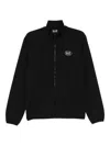 Ea7 Emporio Armani Sweaters Black In Black