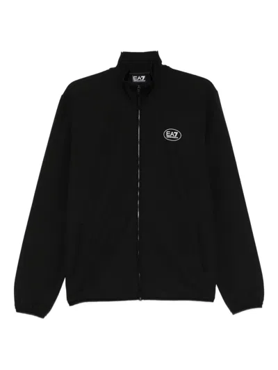 Ea7 Emporio Armani Sweaters Black In Multi