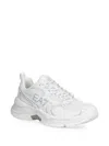 Ea7 Predator Logo-detail Sneakers In White