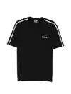 Ea7 Regular Fit T-shirts In Black