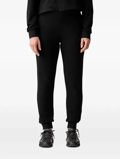 Ea7 Logo-embellished Track Pants In 블랙
