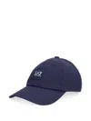 Ea7 Logo-patch Baseball Cap In Green