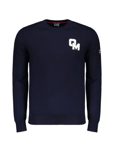 Ea7 Logo-patch Sweater In Multi