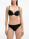 Ea7 Logo-print Bikini In Black