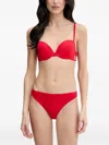 Ea7 Logo-print Bikini In Red
