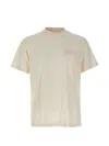 Ea7 Logo-print Crew-neck T-shirt In Neutral
