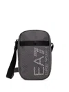 Ea7 Logo-print Mesh-panel Belt Bag In Pattern