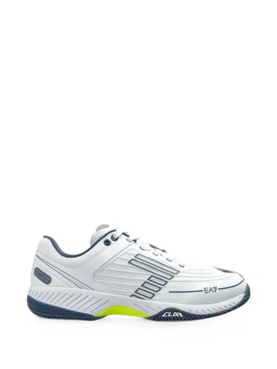 Ea7 Logo-print Sneakers In Multi