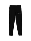 Ea7 Logo-print Track Pants In Black
