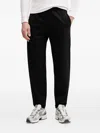 Ea7 Logo-print Track Pants In Multi