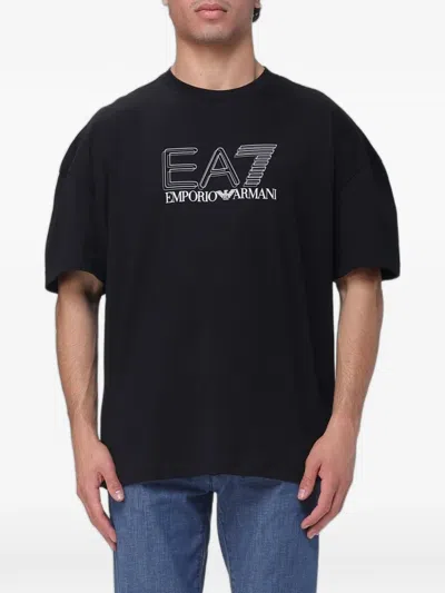 EA7 EA7 LOGO-PRINT T-SHIRT