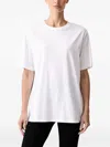 Ea7 Logo-print T-shirt In White