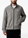 LOGO-PRINT ZIP-UP JACKET