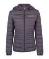 Ea7 Core Lady Padded Hooded Jacket