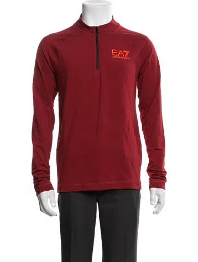 Pre-owned Ea7 Long Sleeve Shirt In Red