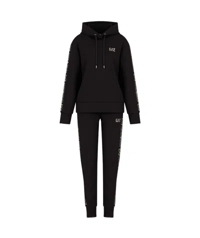 EA7 LONG-SLEEVED CASUAL WEAR SET