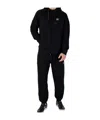 Ea7 Long-sleeved Sportswear Suit In Black
