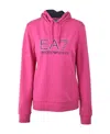 Ea7 Long-sleeved Sweater In Pink