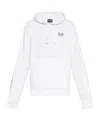 Ea7 Long-sleeved Sweater In White
