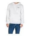 Ea7 Long-sleeve Sweatshirt In White