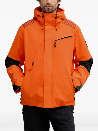 Ea7 M Kitzbuhel Protectum 7 Ski Jacket In Orange