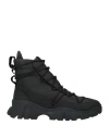Ea7 Man Ankle Boots Black Size 5.5 Polyester