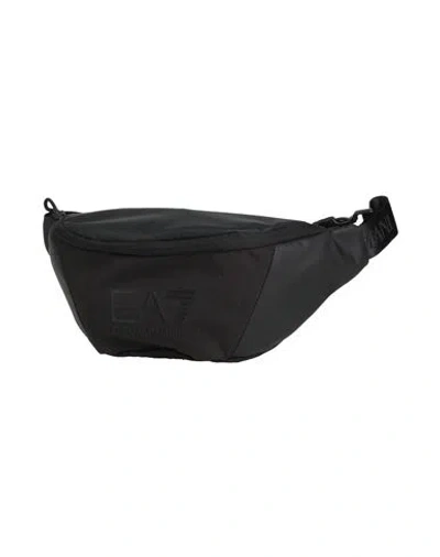 Ea7 Man Belt Bag Black Size - Polyester, Polyurethane