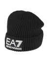 Ea7 Man Hat Black Size M Wool, Polyester, Polyamide
