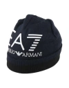 Ea7 Man Hat Midnight Blue Size L Acrylic In Blue